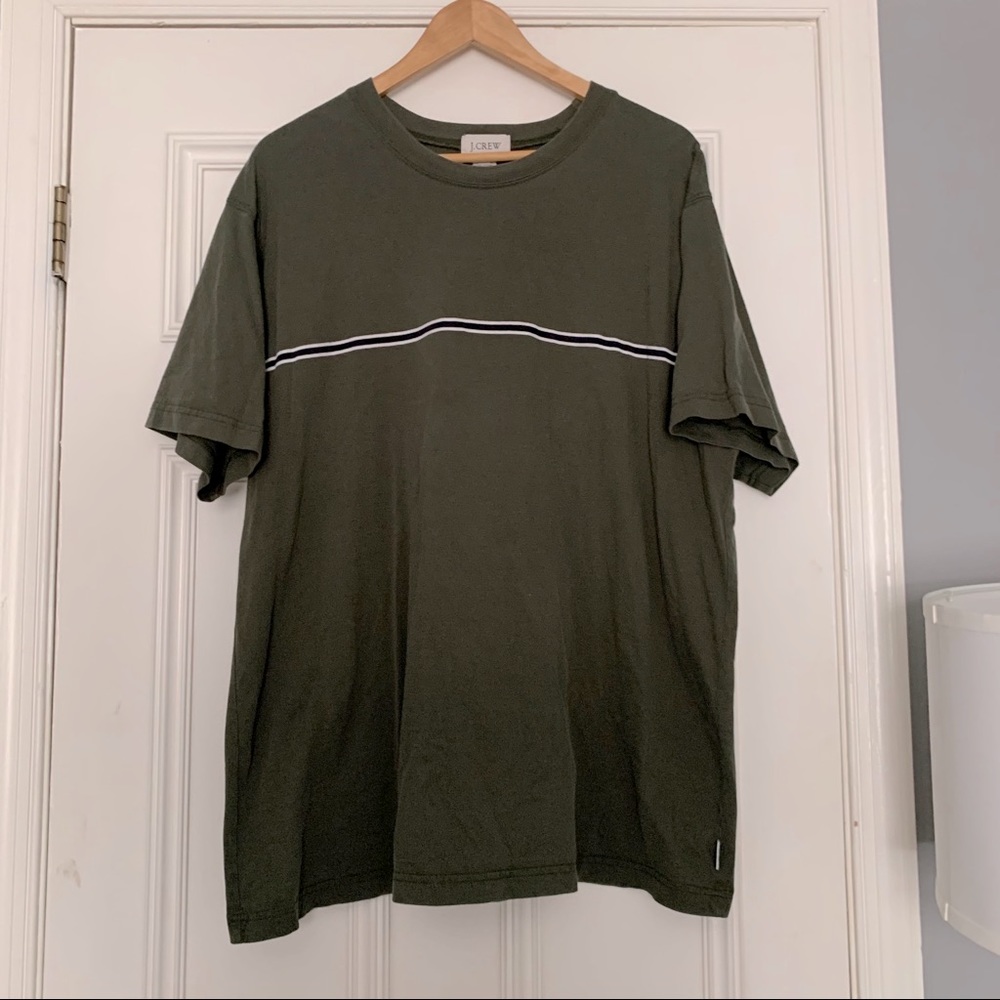 Men’s Olive Green J. Crew T-shirt